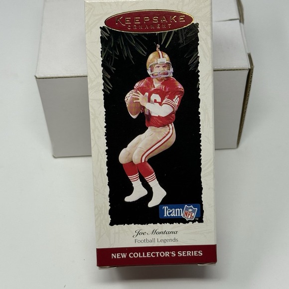 Hallmark Other - 1995 Hallmark Keepsake San Francisco 49ers Joe Montana NFL Christmas Ornament